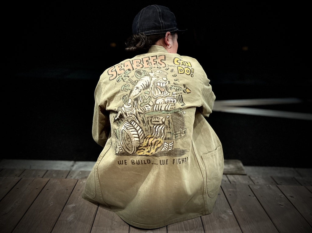 N-3 UTILITY JACKET 【HAND PAINT SEABEES】 | JUNKY STYLE
