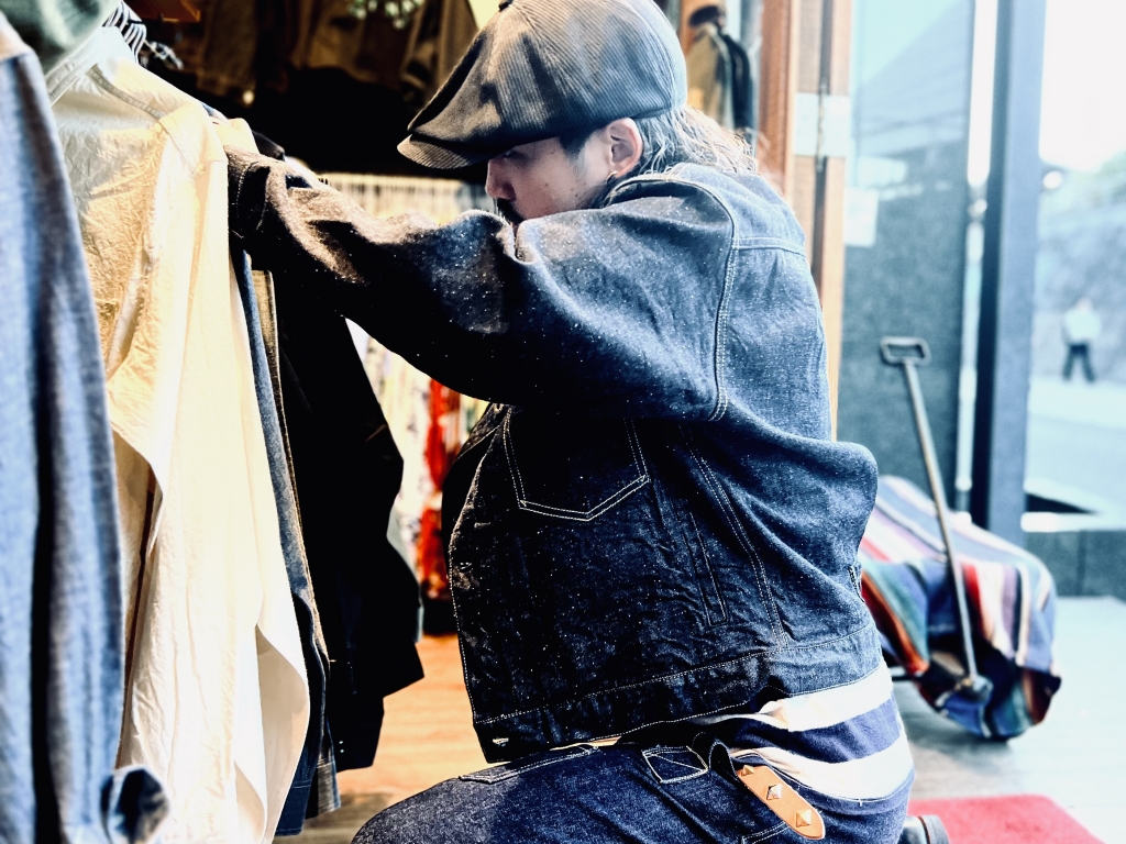 JUNKYSTYLE ORIGINAL【Pyramid Studs Narrow Belt】 | JUNKY