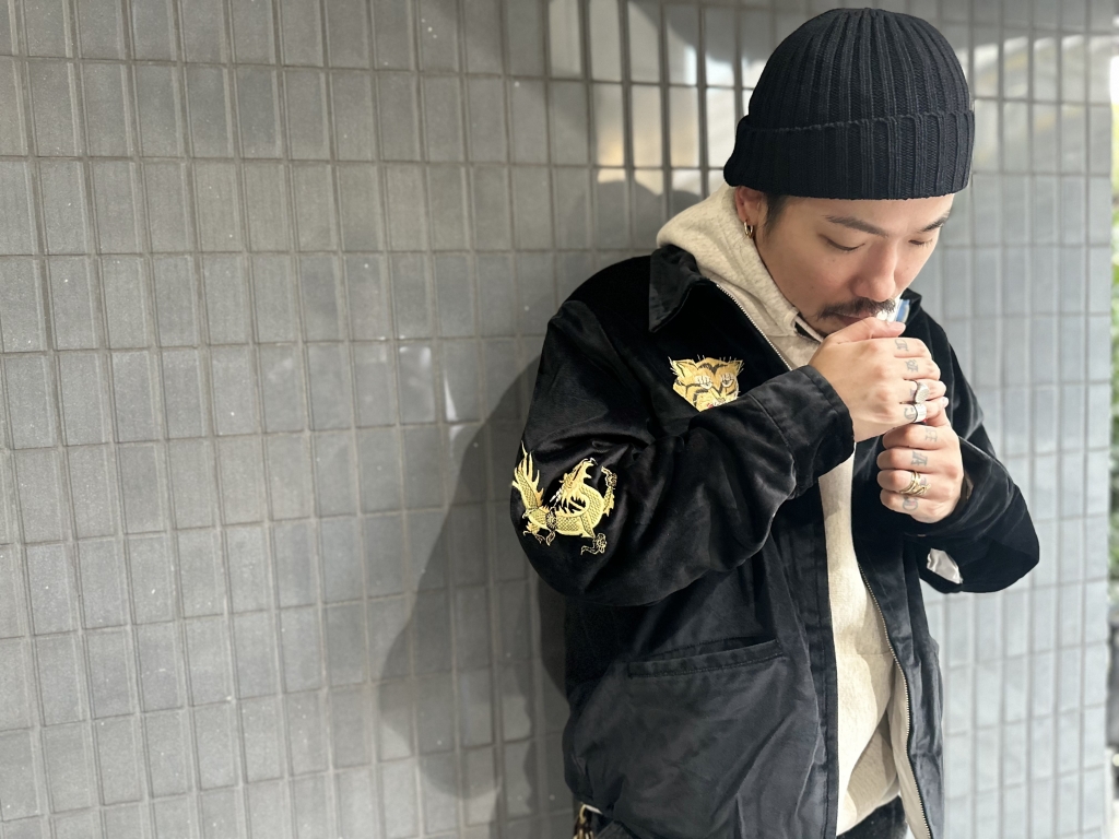 GOLD／VELVETEEN PADDING VIETNAM JACKET gold 