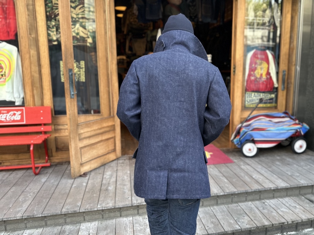 DINOWORKS 初期 コート ウエアハウス Lot 2205 1920'S WW1 STYLE U.S.NAVY 13STARS PEA