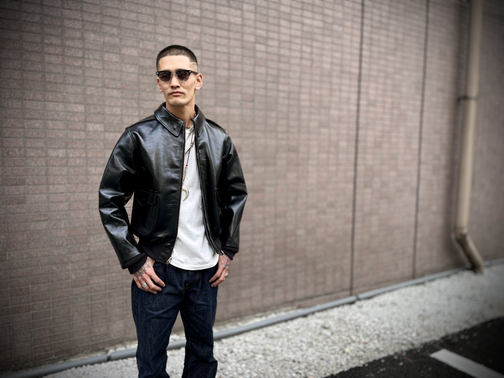 BLACKBLACKBLACK【BUZZ RICKSON'S WILLIAM GIBSON