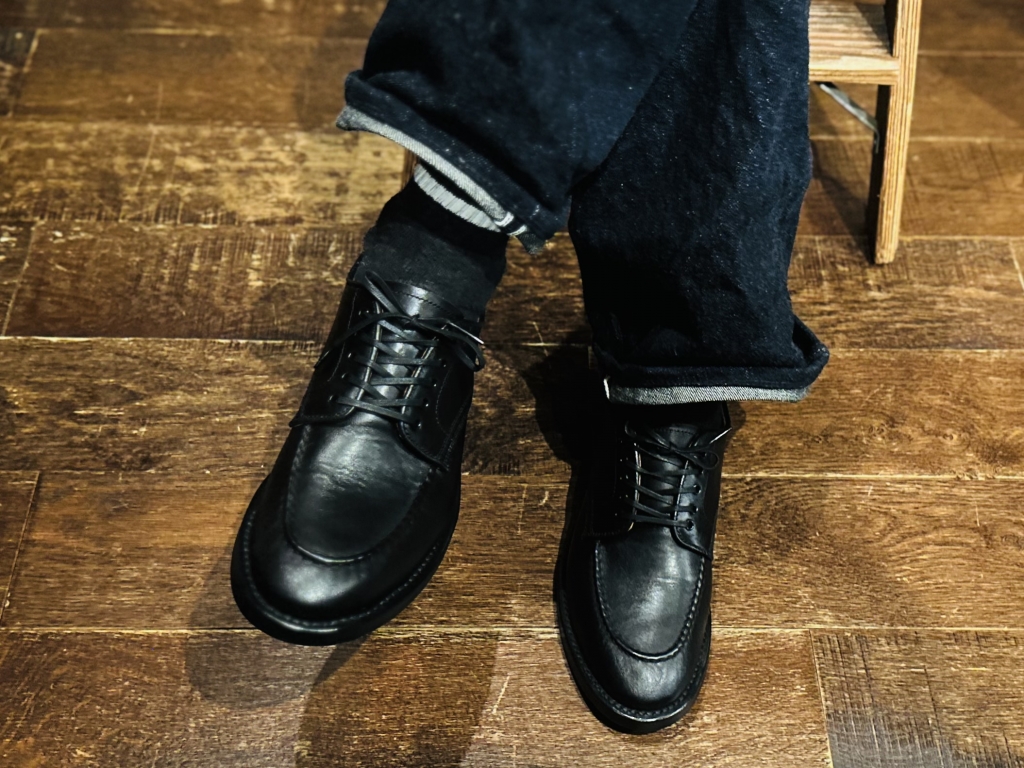 JUNKYSTYLE×WHEEL ROBE【HEAVY STITCHING MOC TOE 15078H