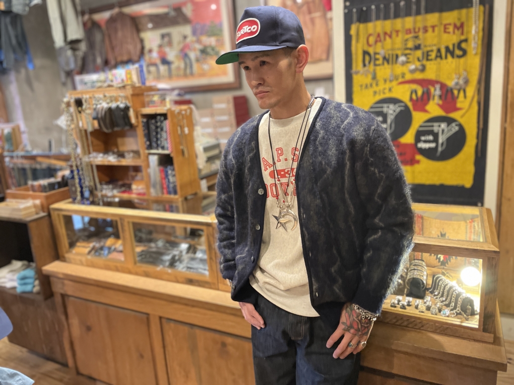 緊急発売【Thunder Pattern JUNKYSTYLE ORIGINAL MOHAIR CARDIGAN