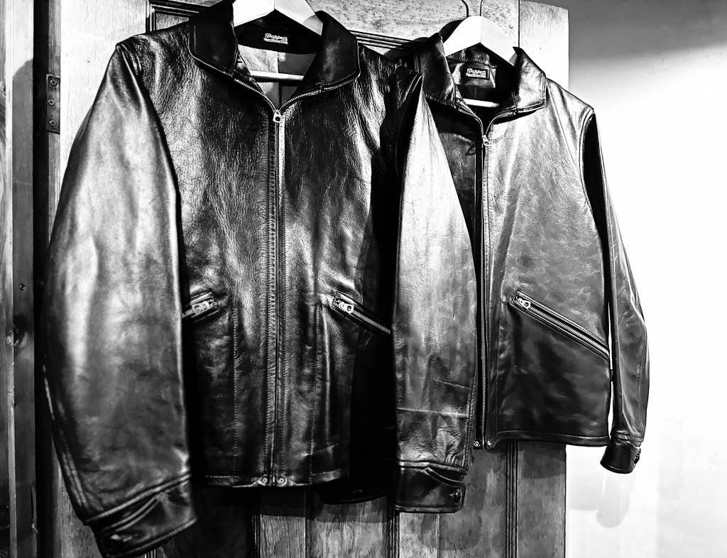 JUNKYSTYLE × DAPPER'S 【LOT1516 30's Style Leather Sports Jacket