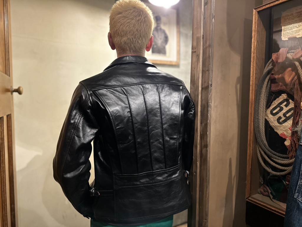 JUNKYSTYLE × DAPPER'S 【LOT1516 30's Style Leather Sports Jacket