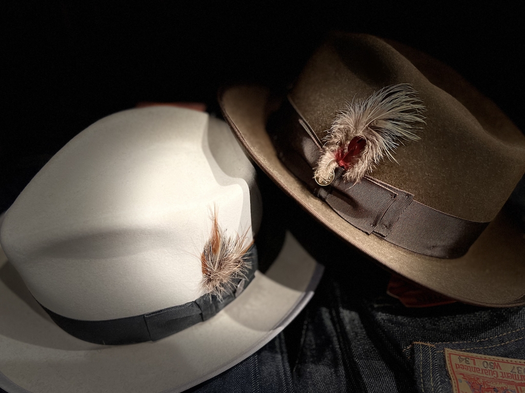 美品 150周年記念モデル STETSON OPEN CROWN HAT M 美品 150周年記念モデル STETSON OPEN CROWN HAT M 創業150周年を迎える