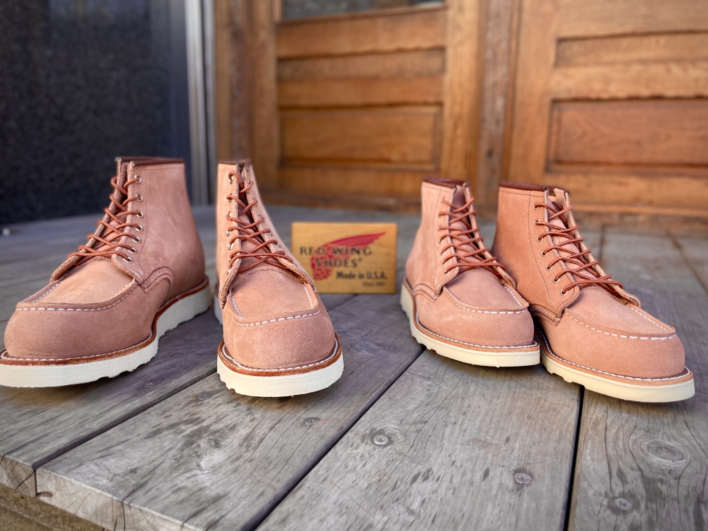 バレンタインに発売！PINKBOOTS【REDWING 8208＆3319 6-INCH CLASSIC