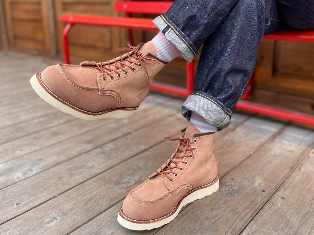 バレンタインに発売！PINKBOOTS【REDWING 8208＆3319 6-INCH