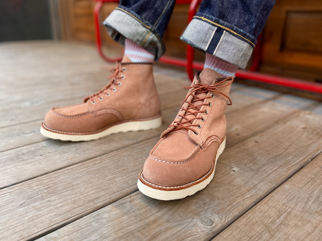 バレンタインに発売！PINKBOOTS【REDWING 8208＆3319 6-INCH CLASSIC