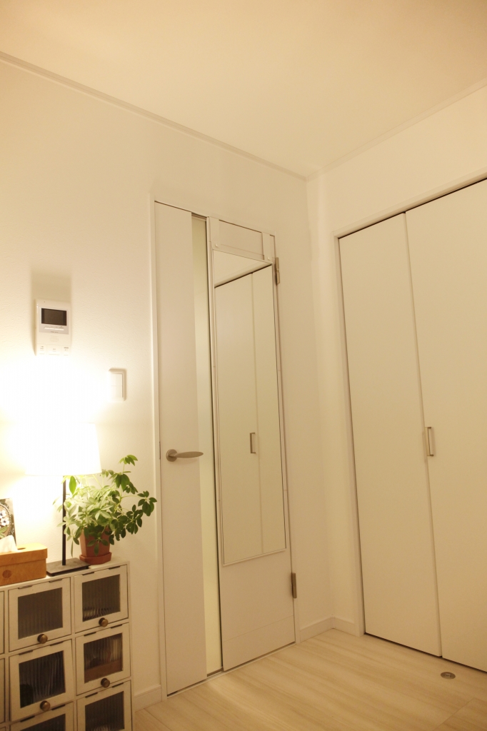 IKEA ドア掛けミラー 猫とOLの東京暮らし