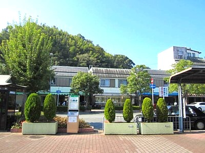 八幡市駅前