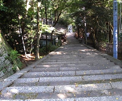 石清水八幡宮 下山
