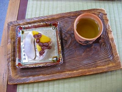 石清水八幡宮 鳥居前 走井餅 お茶屋さん20