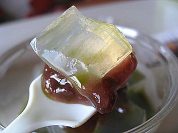 宇治抹茶あんみつ