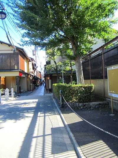 先斗町 南向き