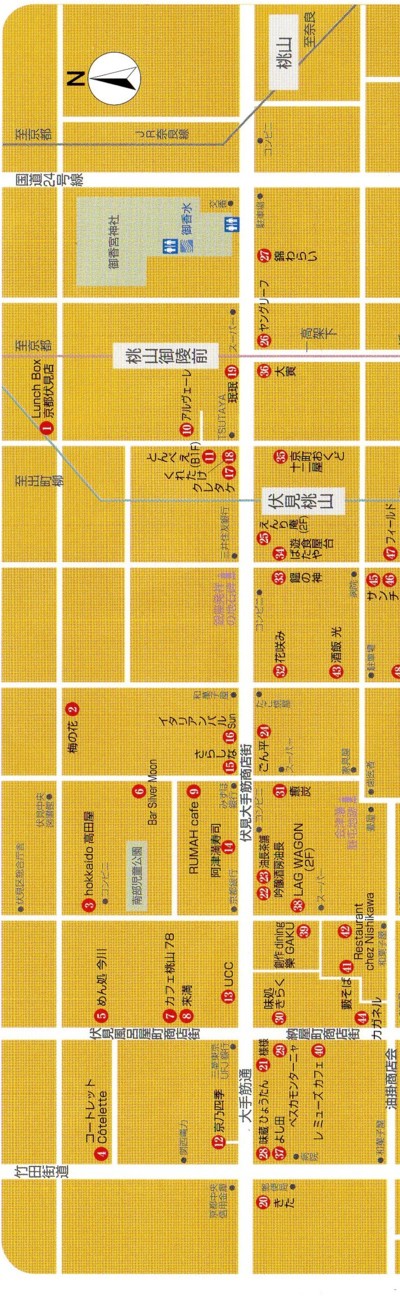 伏見バルmap 1