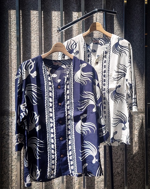 フラットヘッド レーヨンシャツ The Flat Head（フラッドヘッド） フラットヘッド レーヨンシャツ FN