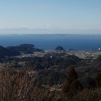 富士山が見える