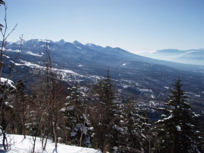 赤岳方面