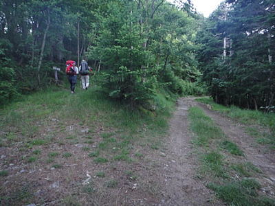 正規の登山道