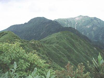 三ノ峰方面