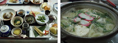 夕食