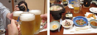 夕食