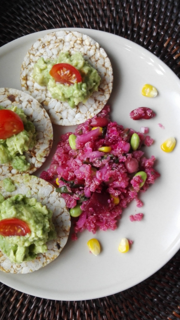 ビーツピクルスとキヌアのサラダ ( Pickled Beet & Quinoa Salad ) 自由人の気ままブログ