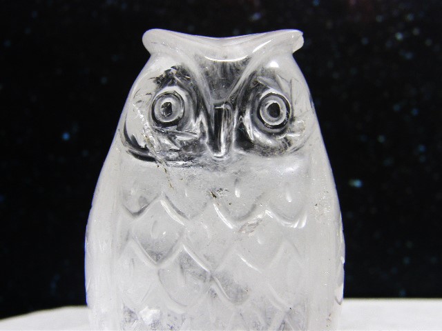 水晶の手堀りフクロウ その2 | ザ・ストーンズ日記 SHRI