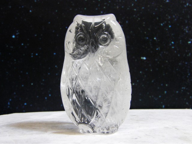 水晶の手堀りフクロウ その2 | ザ・ストーンズ日記 SHRI