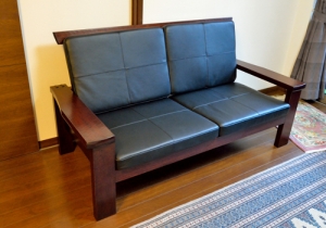 本革ソファ