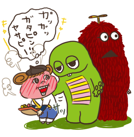 やさしいガチャピン