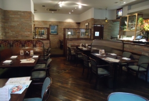 グリル満天星 麻布十番 本店 店内