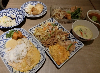 恵比寿 タイ料理「Rachaphruk ラーチャプルック」ビュッフェランチ