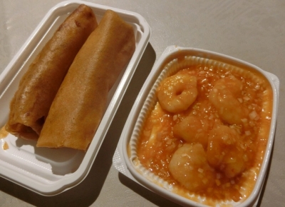 麻布十番 納涼まつり 2017 富麗華 エビチリ