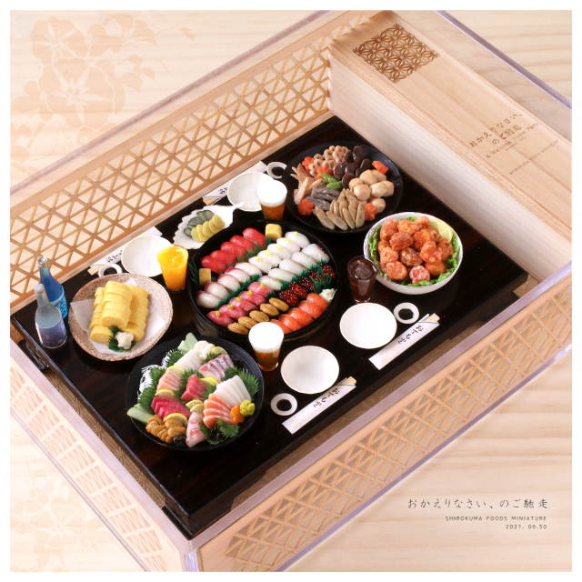 八百屋さんの軒先/ 新家屋＆お料理シーン製作日記(83