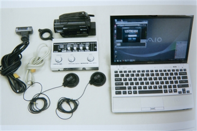 USTREAM用機材