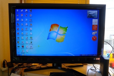 HDMIで大画面TVインターネット