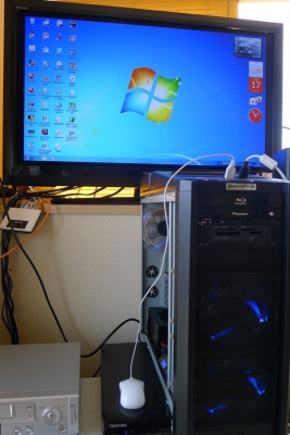 HDMIで大画面TVインターネット