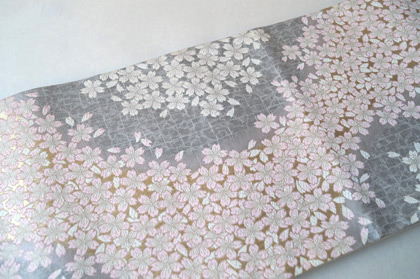 帯】桜織文様 袋帯 #kimono #着物 | ちぇらうなぼるた雑記帳 