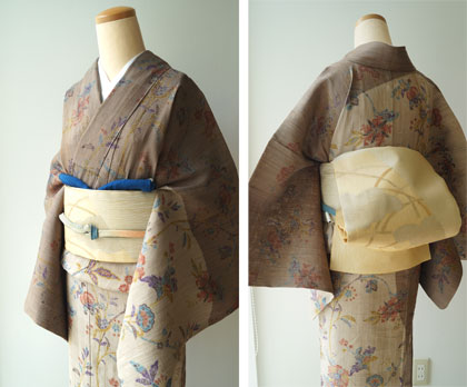 しょうざん 生紬 袋帯 | 帯ときもの やまぐち 洗練された上質な