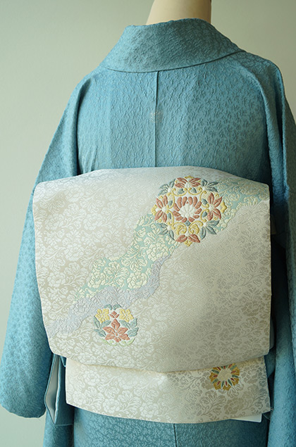 柄無地　着物　浅葱色　KIMONO 648952ddbb949.jpg
