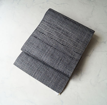 幻の逸品【楮紙布・とうしふ】 名匠【小千谷織・折田一仁】 美品