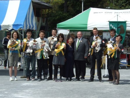 参考犬記念撮影