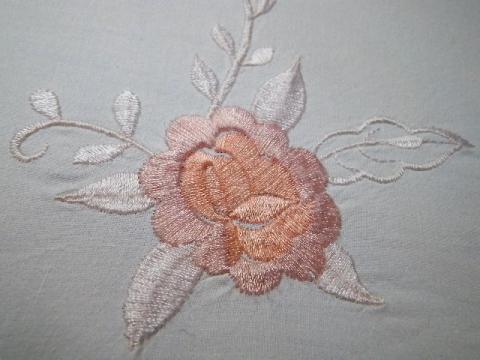 無料 刺繍図案 薔薇 バッグ製作の日々