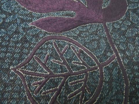 刺繍銀糸