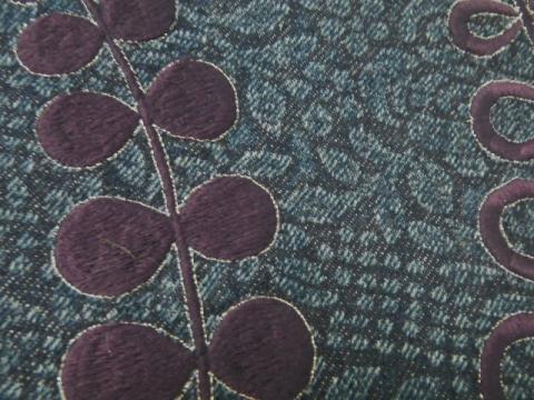 刺繍銀糸