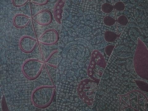 刺繍銀糸