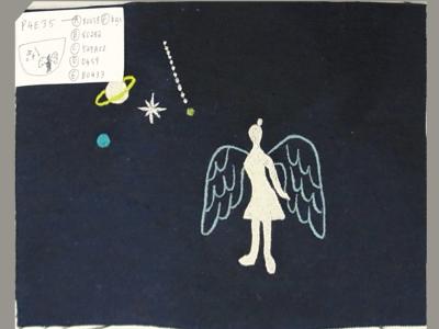 刺繍ソランちゃん