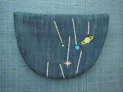 刺繍、土星